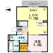 サフィール Kの間取り画像