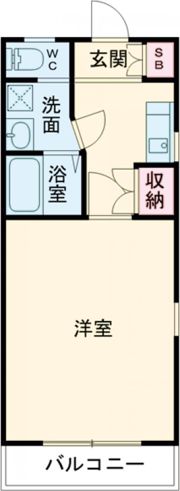 サンライズマンションの間取り画像