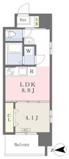 MAYFAIR HONMACHI PREMIUMの間取り画像