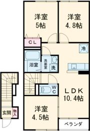 グランアヴニールの間取り画像