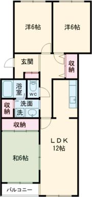 シャルム深堀の間取り画像