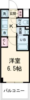 エスリード神戸兵庫駅ミッドポートの間取り画像