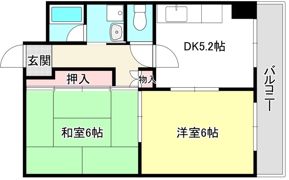 ニューエストタカダの間取り画像