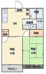 サニーハウスの間取り画像