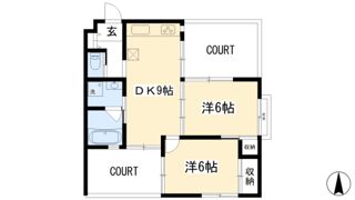 Chalet de l'ouestの間取り画像