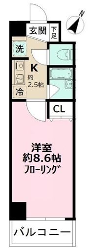 ヴェリーニ東松戸の間取り画像