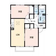 フレシールこまどりの間取り画像