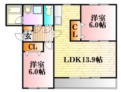 グリーンエイジ本郷の間取り画像