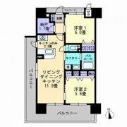 アルファライフ瓦町北の間取り画像