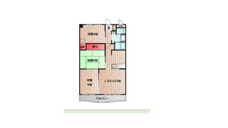 シーサイドヌーベル重の間取り画像