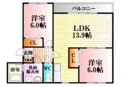 グリーンエイジ本郷の間取り画像