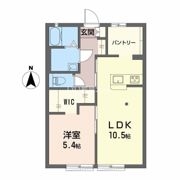 ブラセール加茂 Aの間取り画像