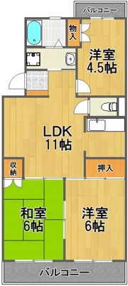 エーデルワイスの間取り画像