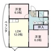 コンフォール船越Ⅰの間取り画像