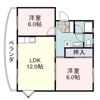 コンフォール船越Ⅰの間取り画像