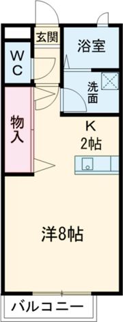 グリーンヒルズ小杉B棟の間取り画像