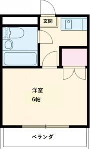 ドミール井ヶ谷の間取り画像