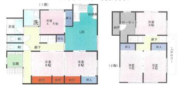 フォレスタはわいの間取り画像
