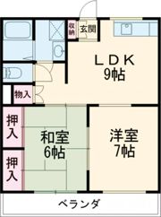 大坪ニュータウンの間取り画像