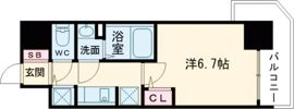 S-RESIDENCE堺湊駅前azureの間取り画像