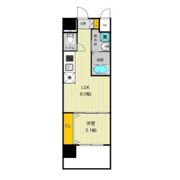 セオリー大阪ハーバーDOORの間取り画像