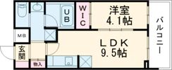 Grand Luceの間取り画像