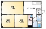 アビタシオン長野の間取り画像