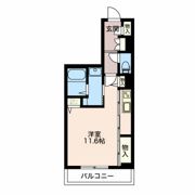 アルカディア大橋通の間取り画像