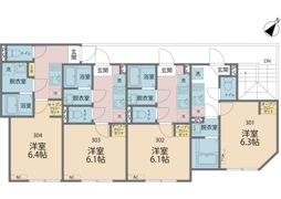 カインドネス町田Ⅱの間取り画像