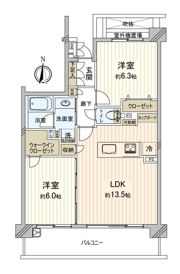 東小金井パークホームズの間取り画像