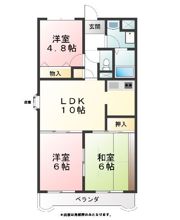カーサエテルノの間取り画像