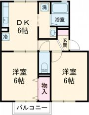 セジュールバーミーの間取り画像