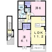 フォレスト 光 Ⅱの間取り画像
