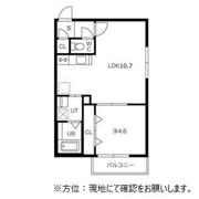 ami中の島(エーエムアイ中の島)の間取り画像