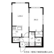 ヒューガパリスの間取り画像