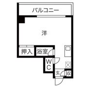 リバーハイツ納屋橋の間取り画像