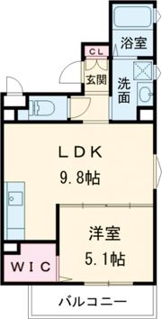 フォレストクリエオーレ金剛の間取り画像