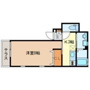 ハピネスクレインⅢの間取り画像