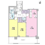 ソアラノーム碑文谷の間取り画像