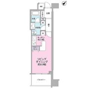 アリーム稲毛海岸の間取り画像