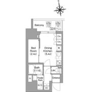 コンフォリア・リヴ北新宿の間取り画像