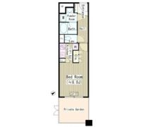 テラス四谷の間取り画像