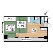 プレアール金田の間取り画像