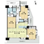 ライオンズガーデン府中本町の間取り画像