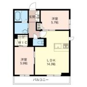 エスポワールの間取り画像