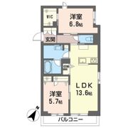 モンターニュ エイチ ワイの間取り画像