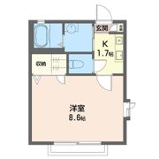さくら館Ⅱの間取り画像