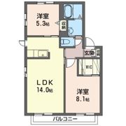 シェリー壱番館の間取り画像