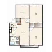 ハイツ山崎 Aの間取り画像