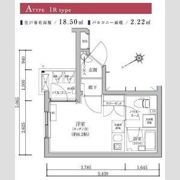 VERXEED STAIR鶴見市場駅前の間取り画像